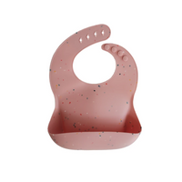 Silicone slab Mushie - Roze confetti